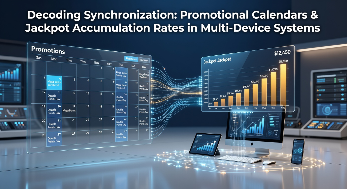 Analytics dashboard displaying jackpot growth rates aligned with promotional calendar events