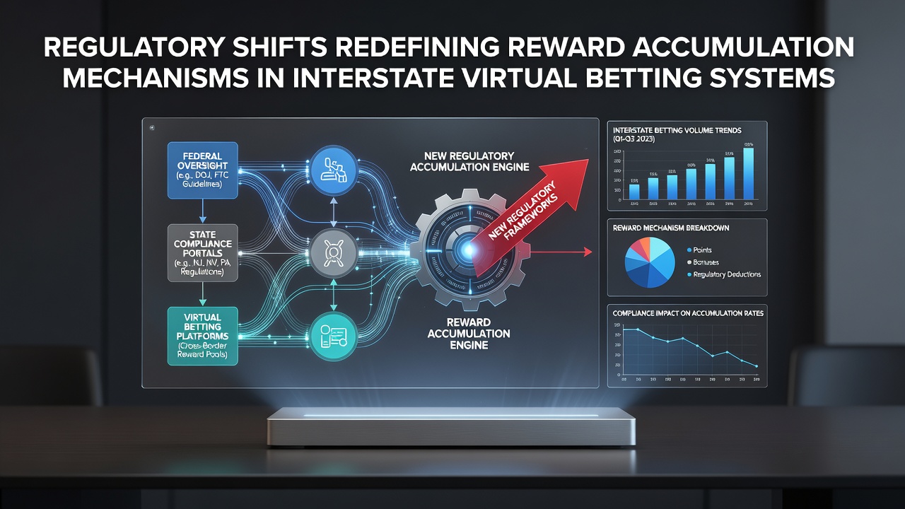 Dashboard showing segmented reward tracking across multiple state jurisdictions